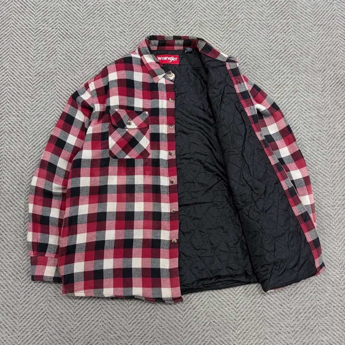  랭글러 체크셔츠 자켓 v3143 상품이미지5