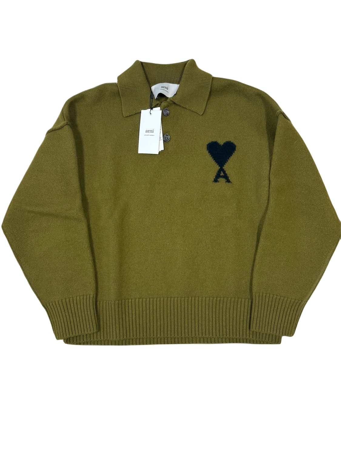 아미 ami / 빅 하트 폴로 스웨터 / S 상품이미지2
