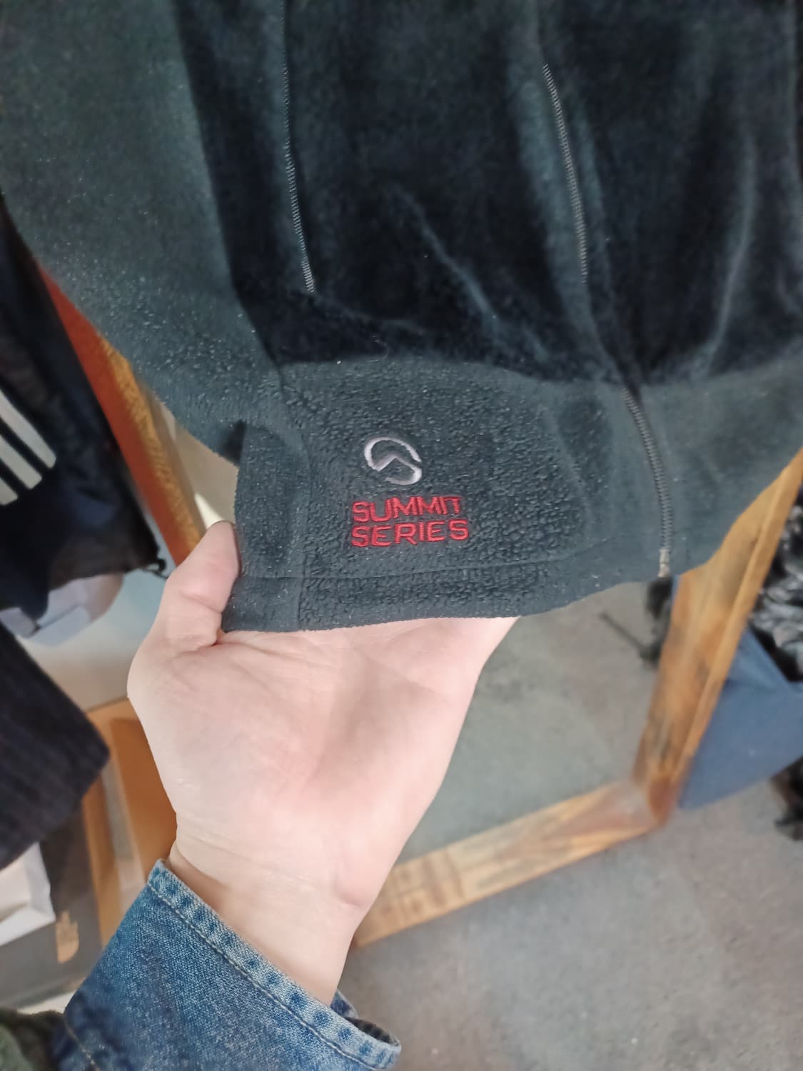 노스페이스 써밋 폴라텍 보아털 플리스 조끼 L 상품이미지4