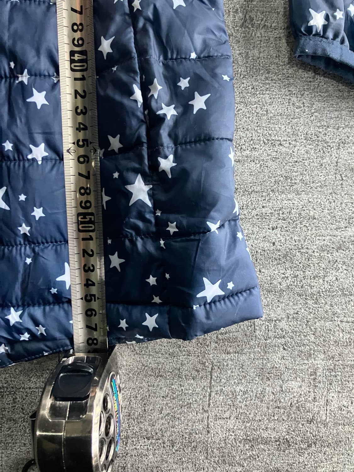 일본빈티지 Amazon 핀터깔y2k 별스타 패디드자켓 상품이미지3