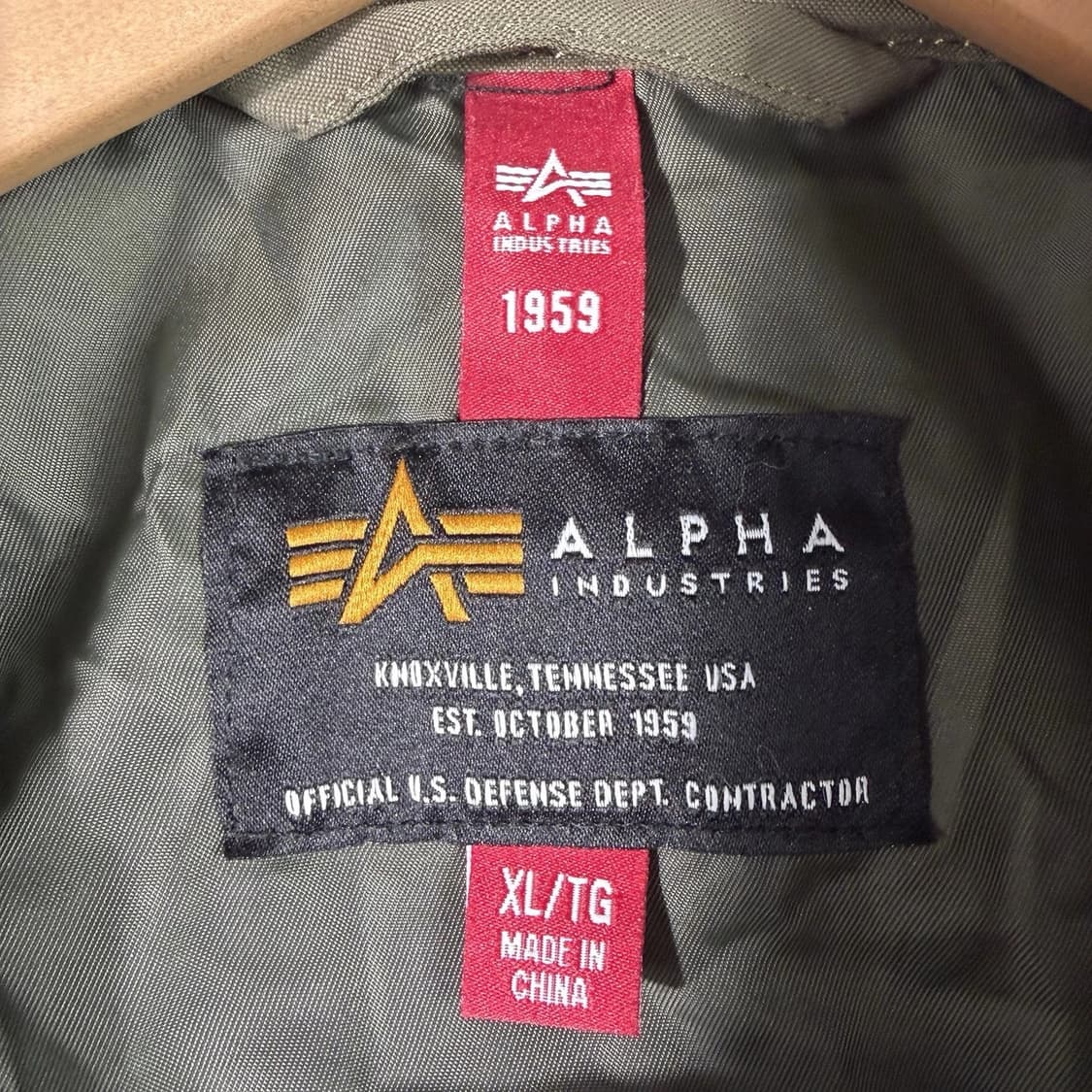 알파 인더스트리 CWU 36/P Mod 코튼 플라이트 자켓 상품이미지3