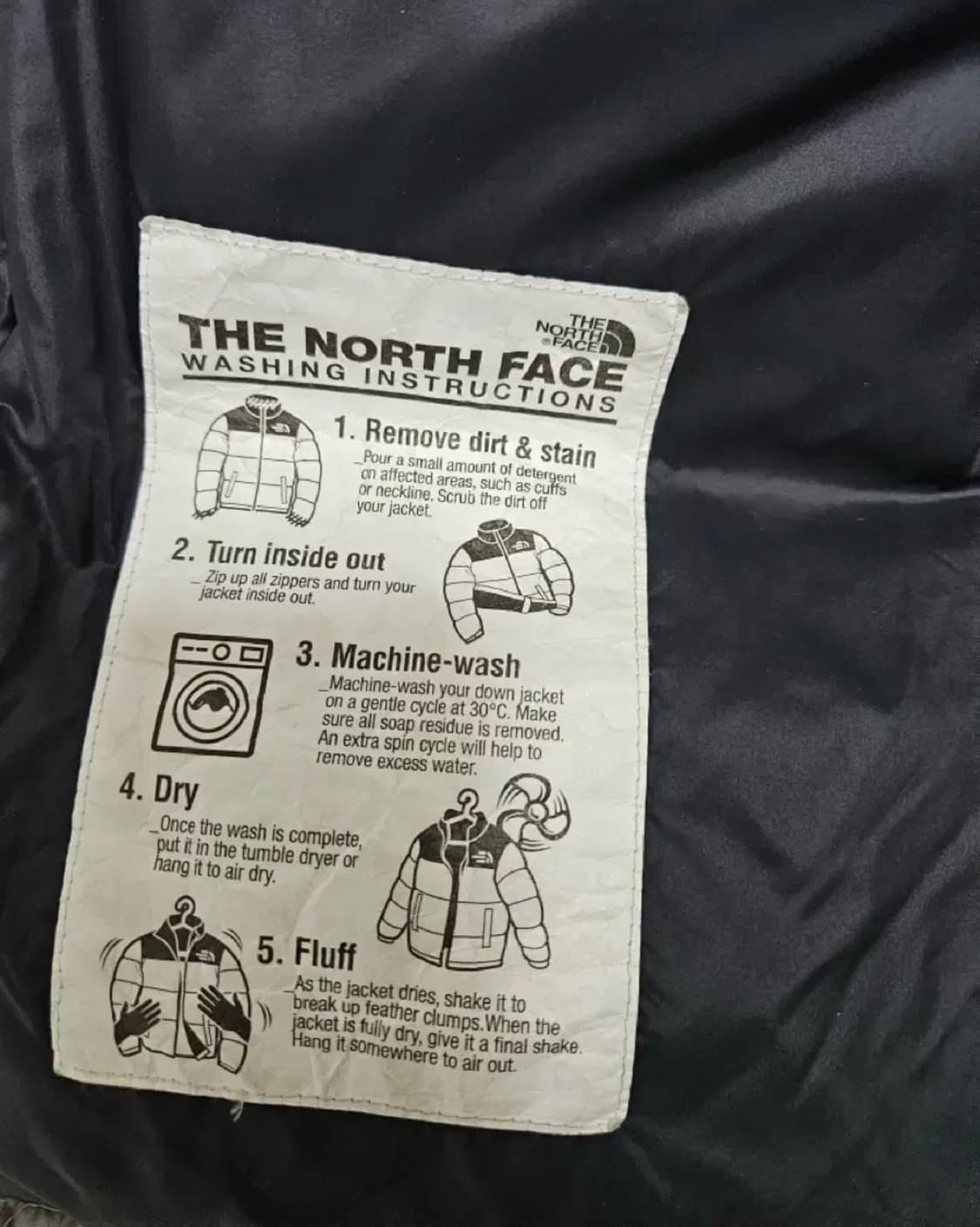 노스페이스 패딩 화이트라벨 노벨티 눕시 다운 자켓 라이트카키 상품이미지2