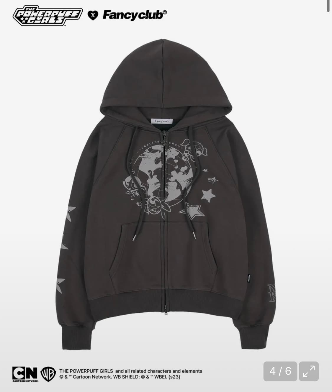 (단종)네스티팬시클럽x파워퍼프걸  스페이스 후드 집업 상품이미지1