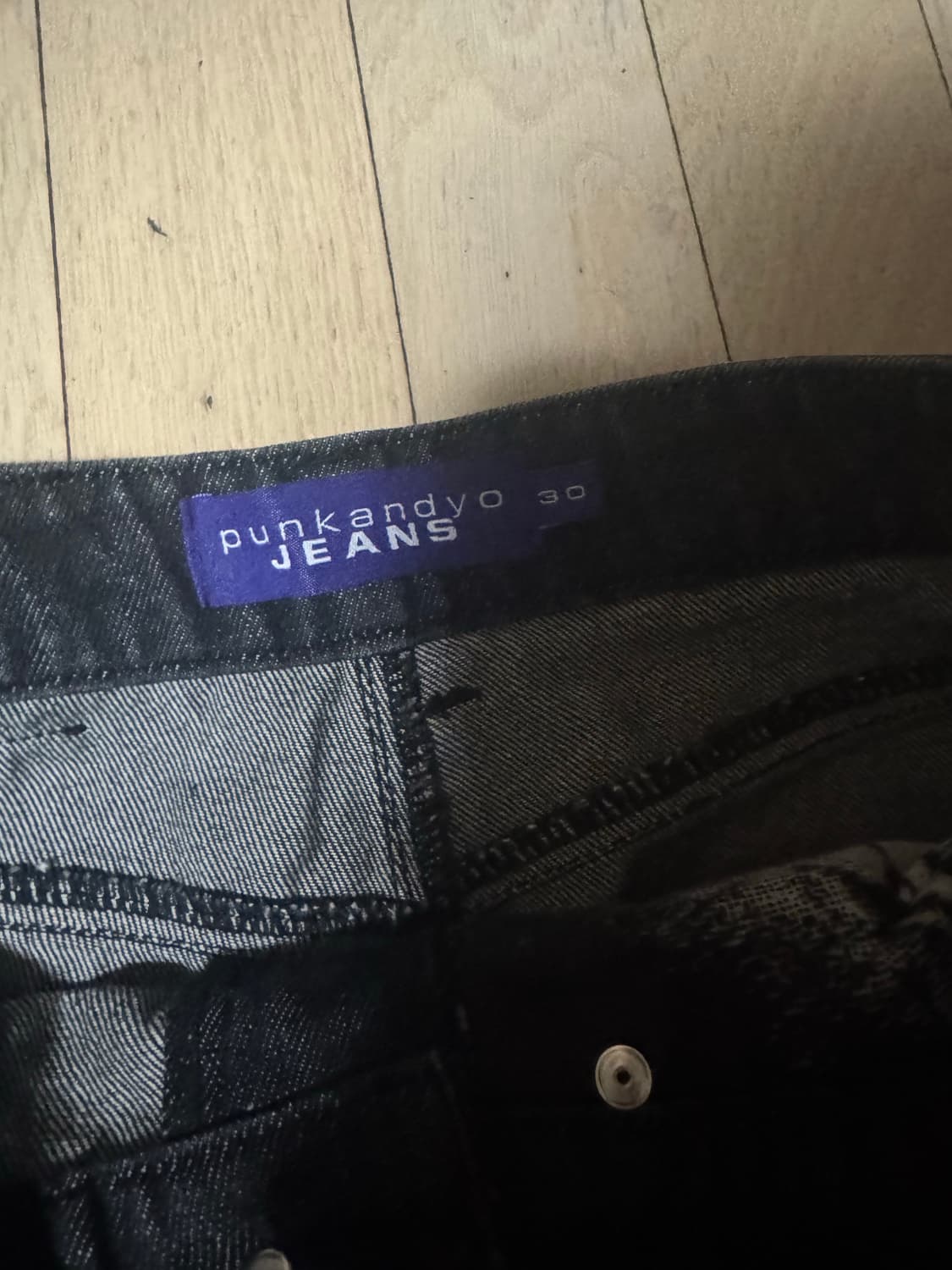 펑크앤요 블랙진 상품이미지3