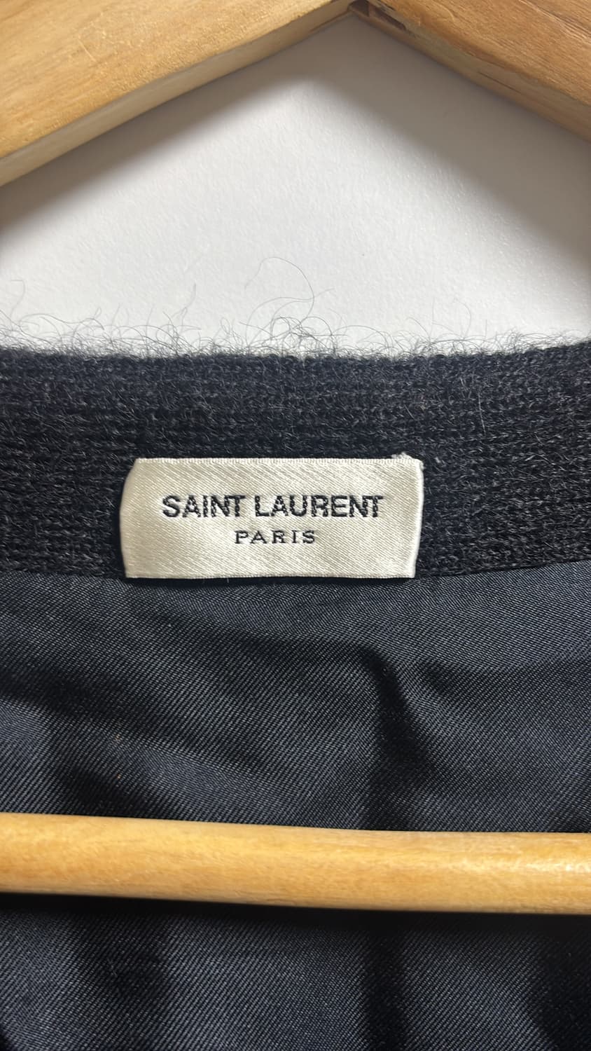 (급처) 생로랑 14fw 에디슬리먼 지브라 모헤어 가디건 xs사이즈 상품이미지3