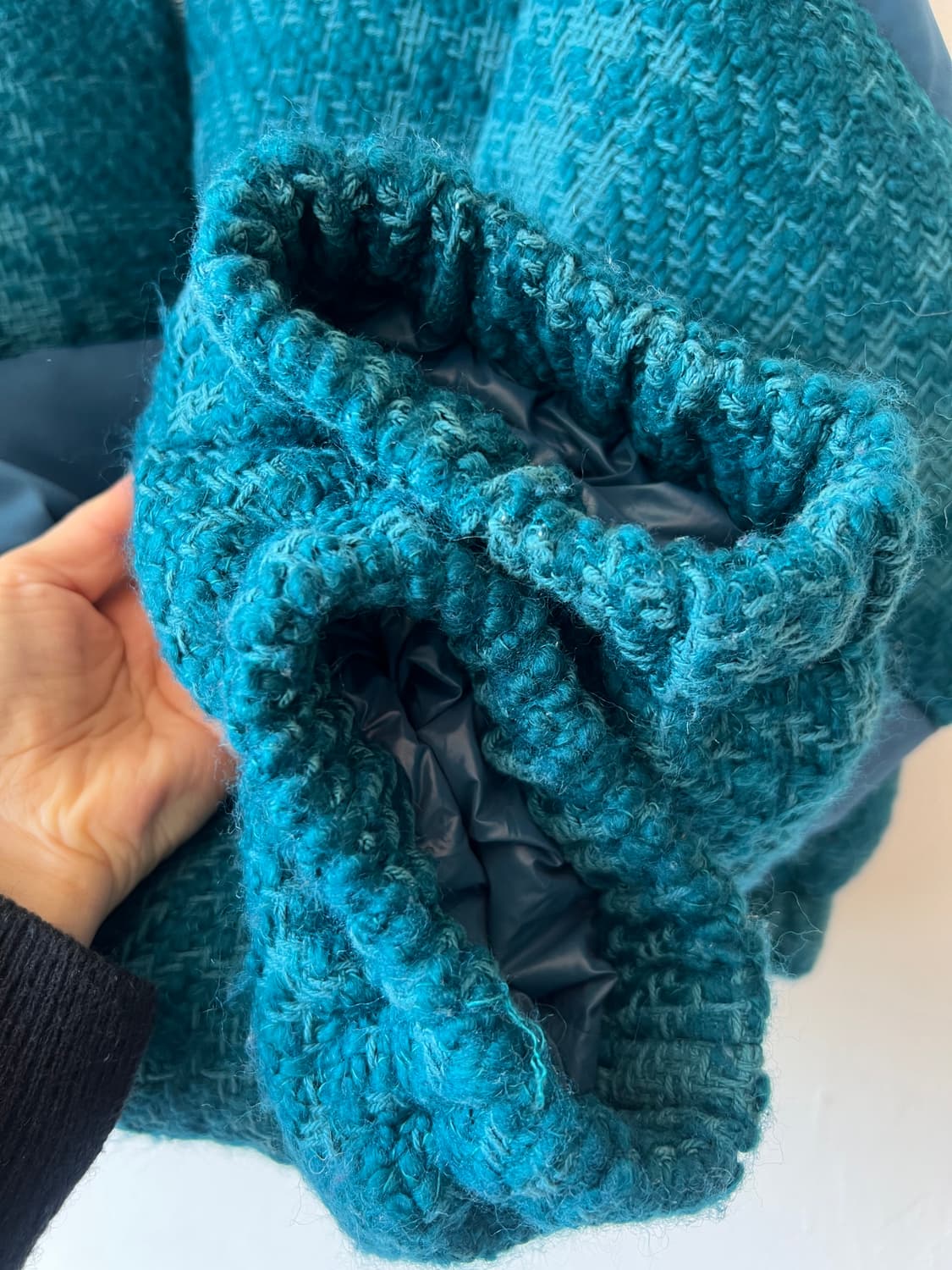 더일마 THEILMA 여성 구스다운패딩 크롭패딩점퍼 상품이미지4