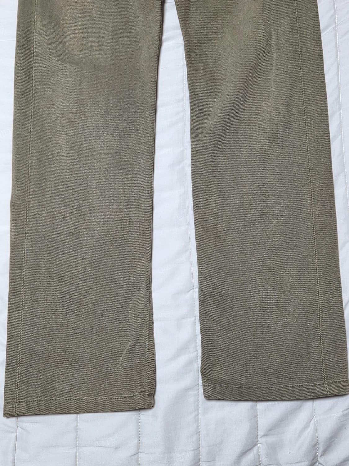 [28]90s 리바이스 501 데님팬츠 made in usa 올리브 상품이미지5