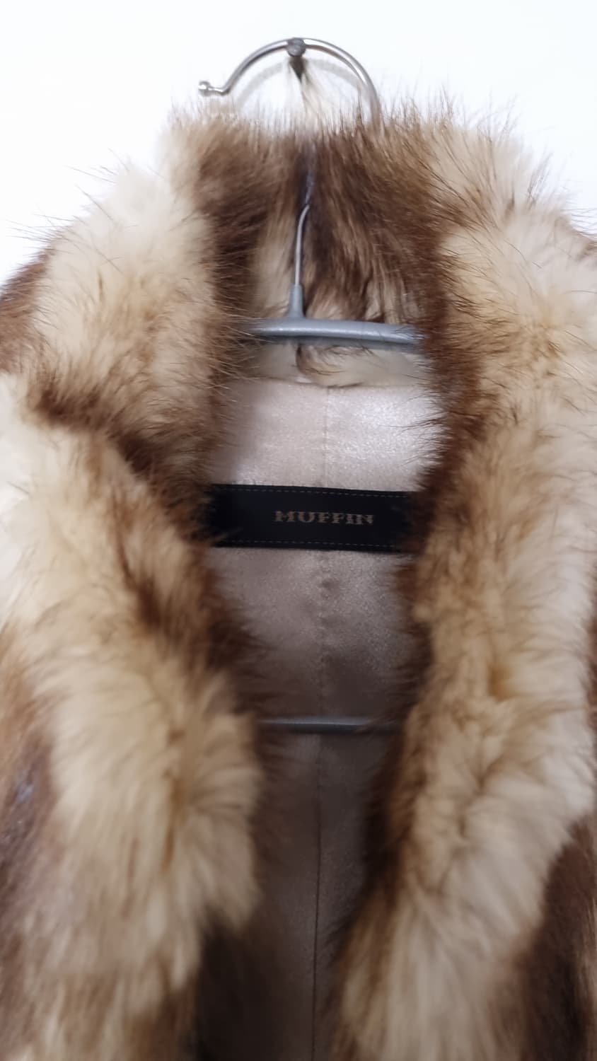  머스크랫 100 모피 퍼 자켓 상품이미지2