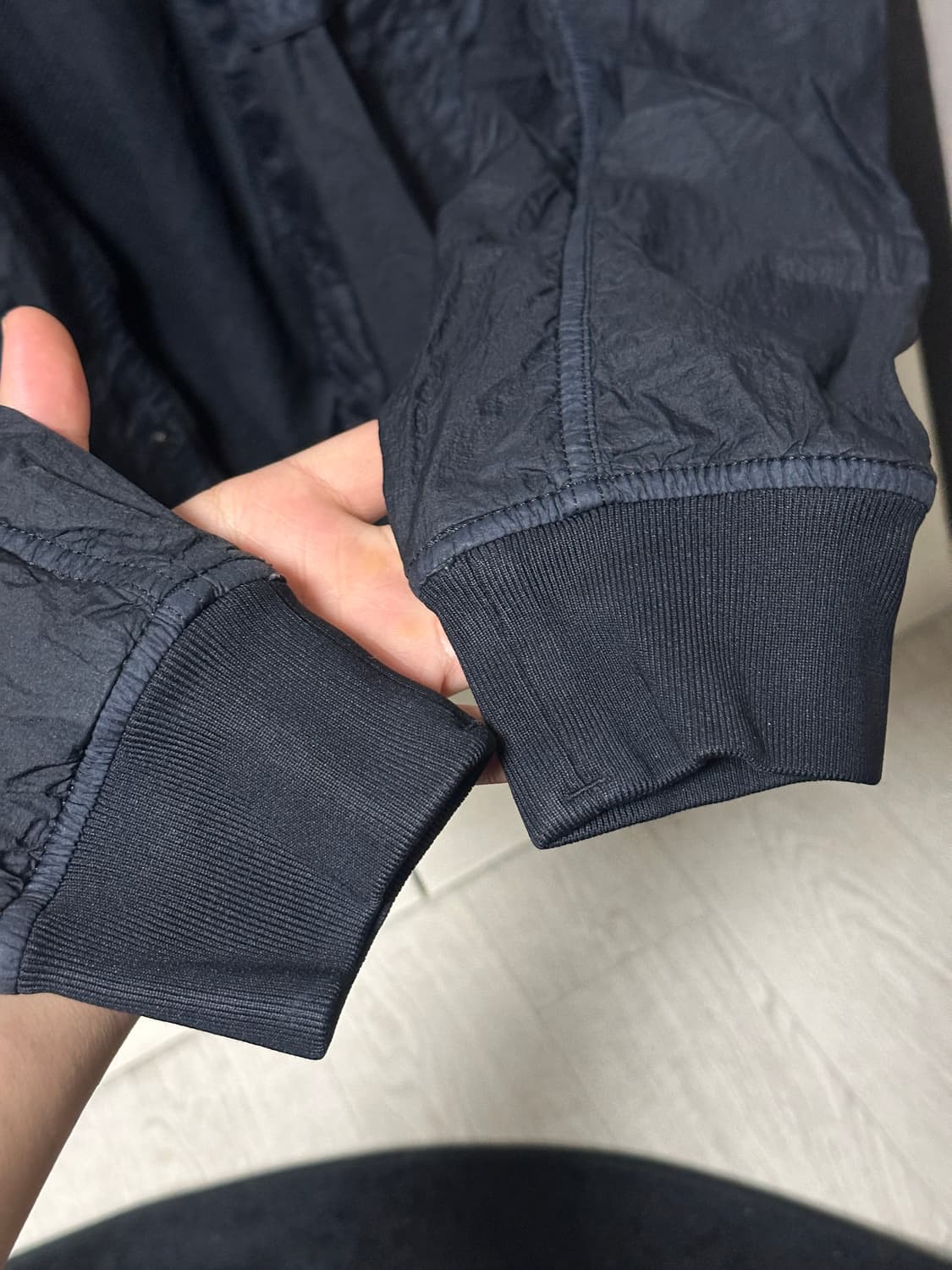 백화점판)스톤아일랜드 맴브라나 TC 후드 바람막이 자켓 L 상품이미지7