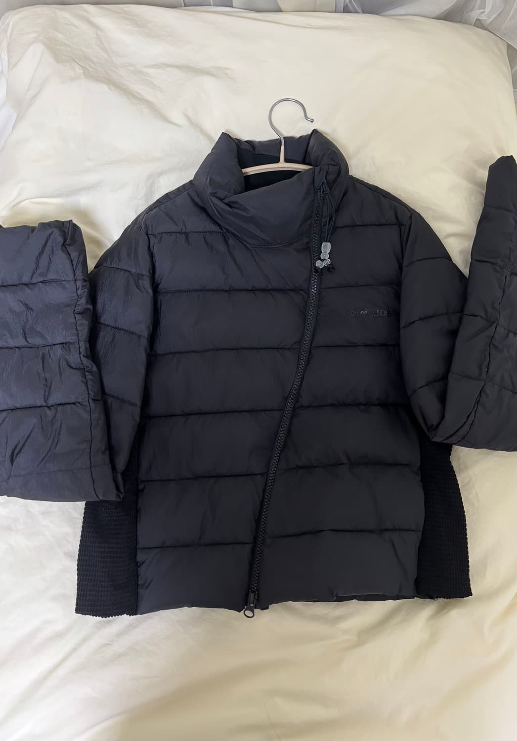 오호스 경량패딩 OJOS air padded jacket01/black 상품이미지2