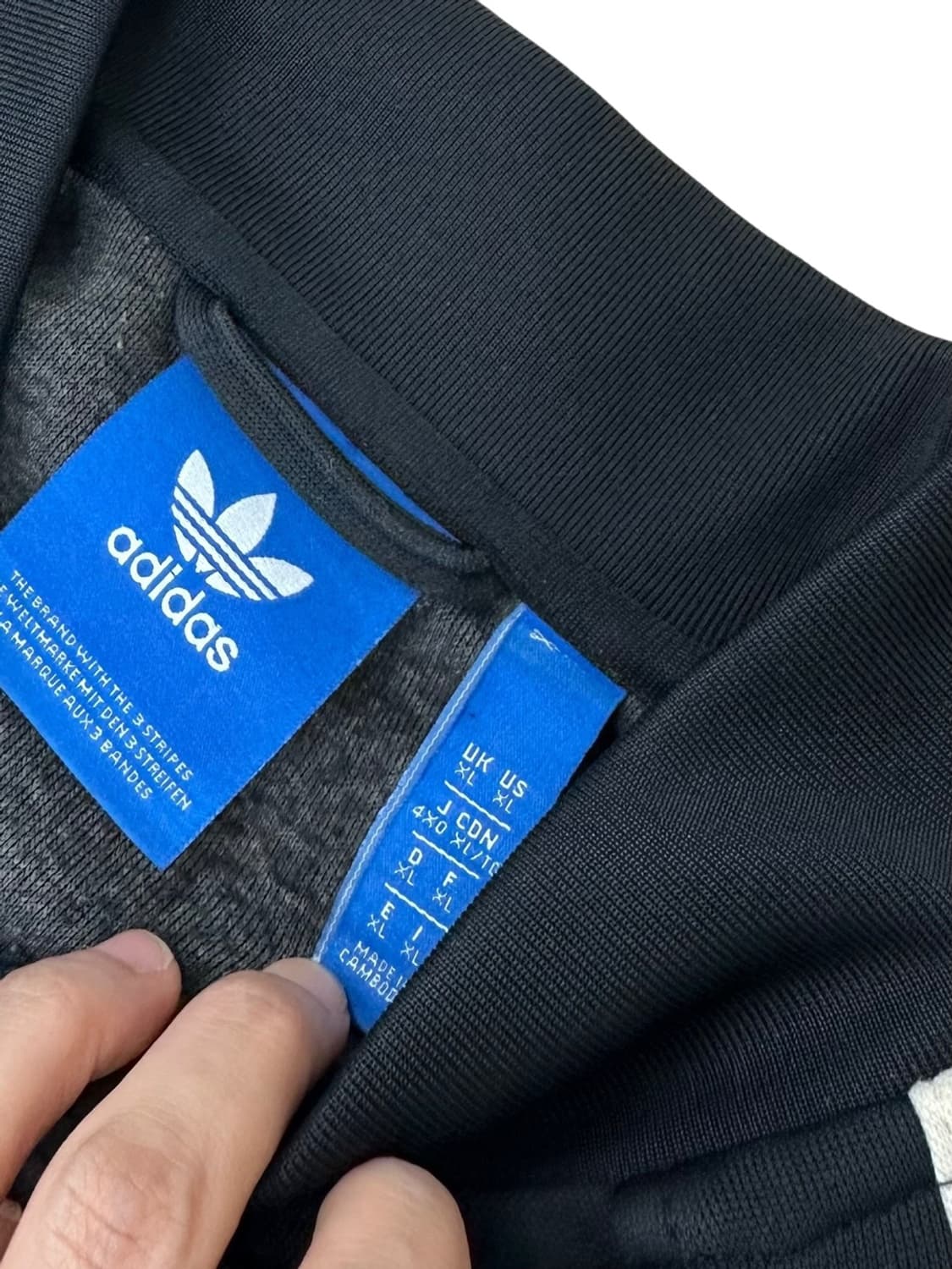 아디다스 슈퍼스타 트랙탑 져지 블랙 (XL) 상품이미지7