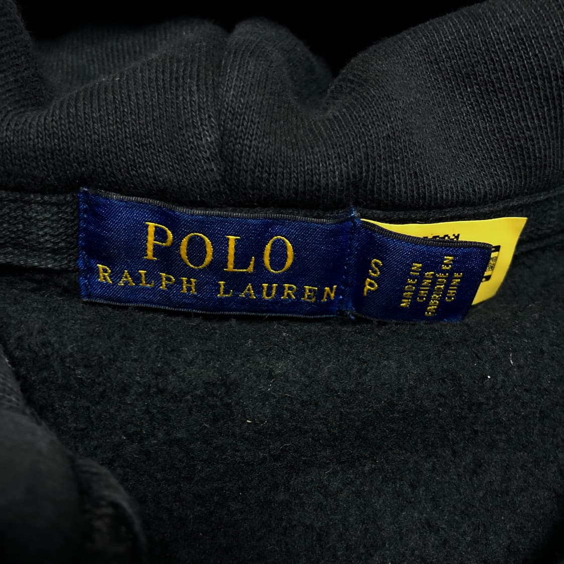 폴로 랄프로렌 후드집업 자켓 블랙 상품이미지5