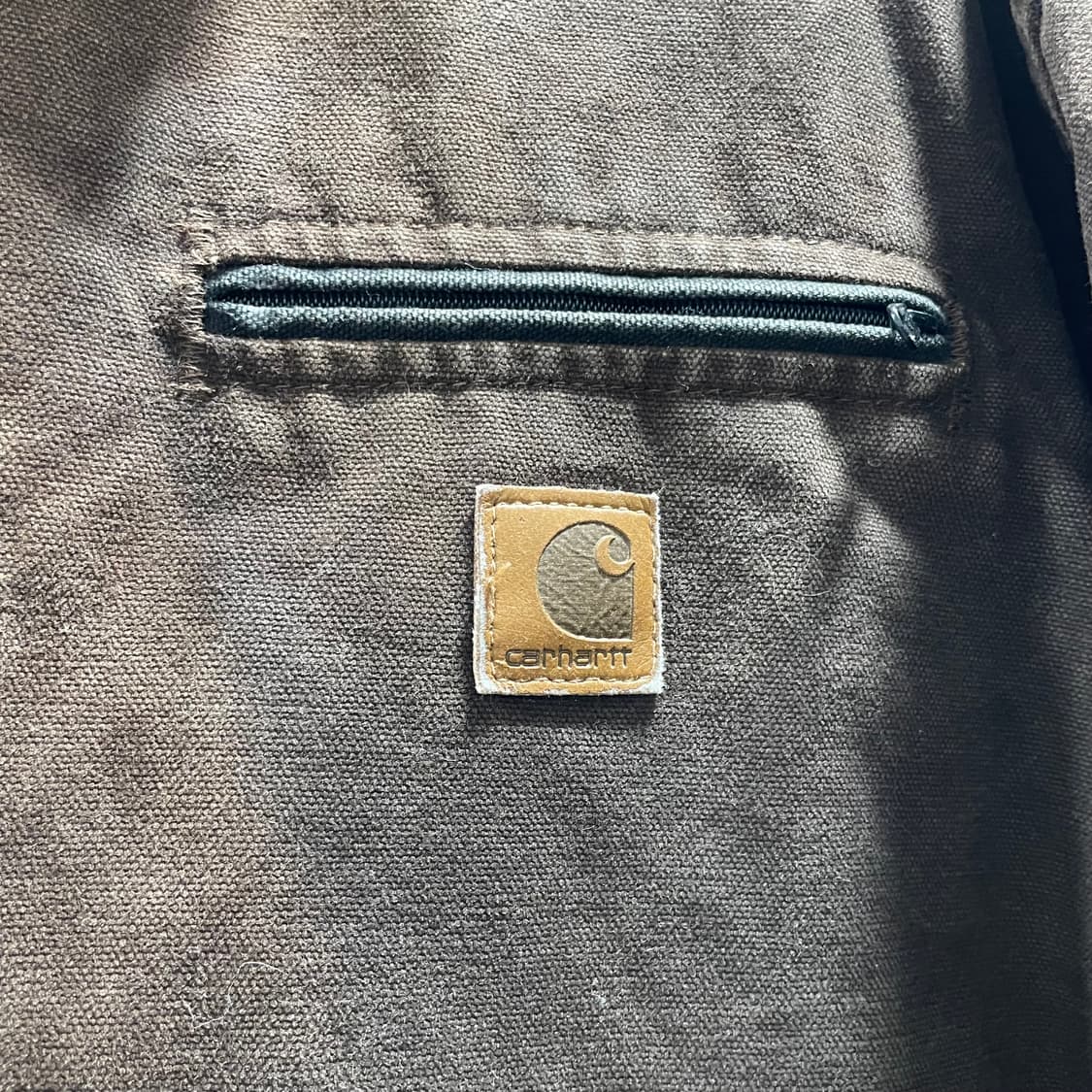 칼하트/ J97 디트로이트 자켓 다크브라운/ 2XL 상품이미지4