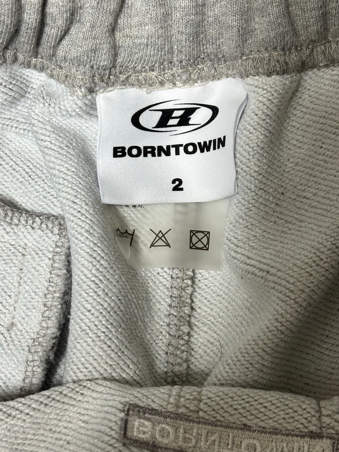 본투윈 스티치 트랙 와이드팬츠 사이즈2 상품이미지3