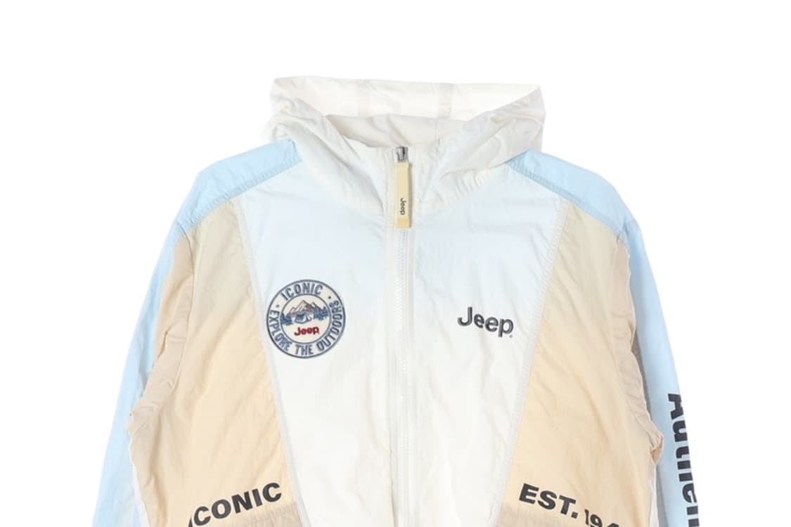 Jeep 키즈 배색 후드 바람막이 자켓 11-13Y 상품이미지3