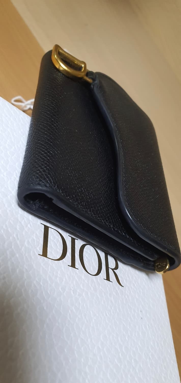 디올 새들 로투스 반지갑/지갑 정품S급(감정O) 상품이미지7