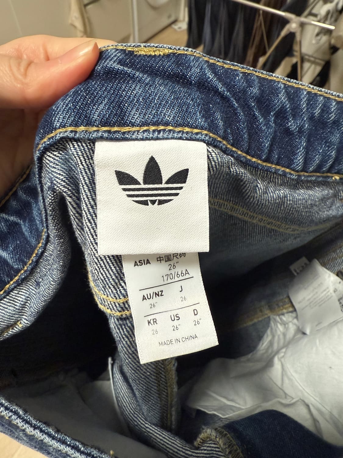 아디다스 데님 팬츠  상품이미지4