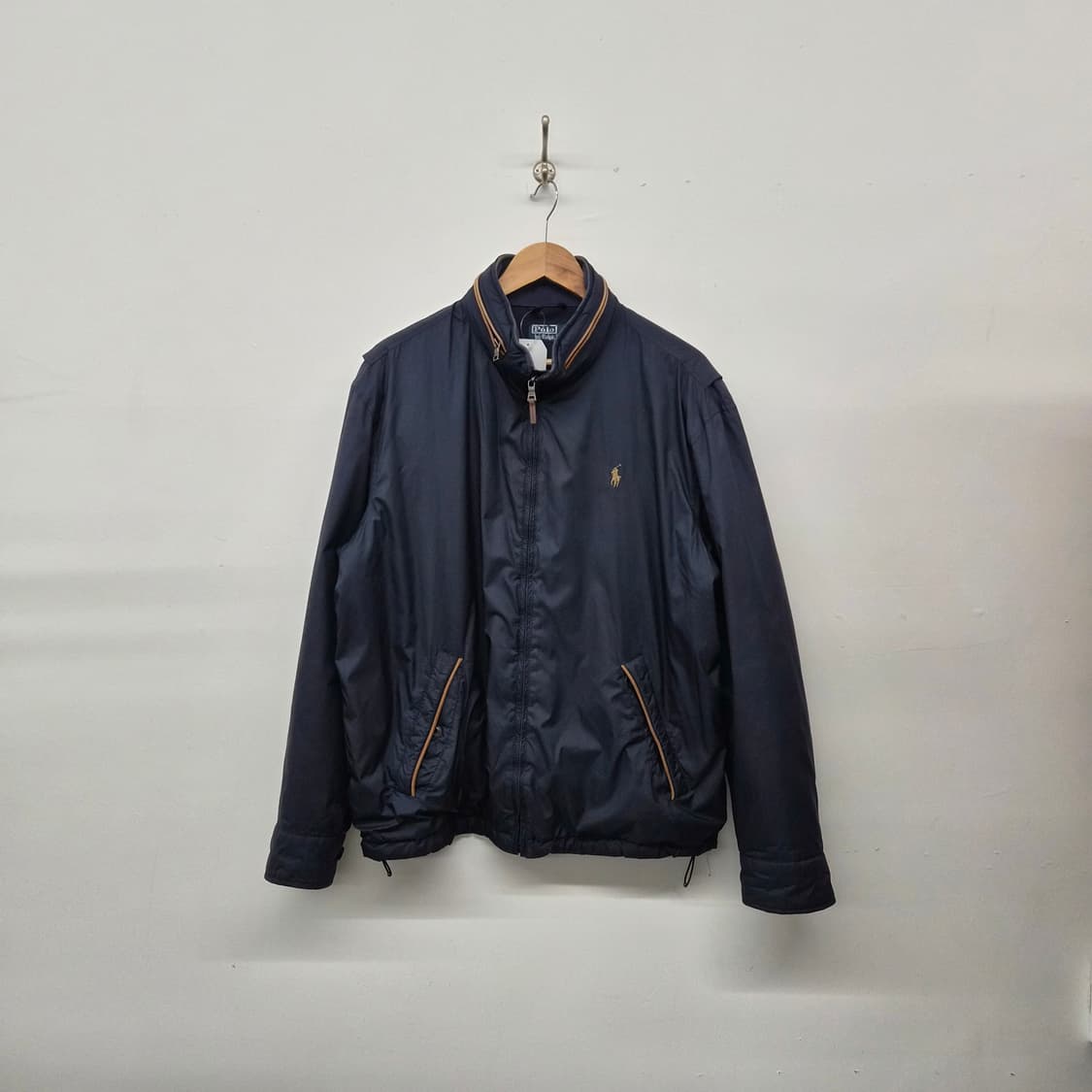 폴로 랄프로렌 네이비 바람막이 자켓 남성 XL 상품이미지1