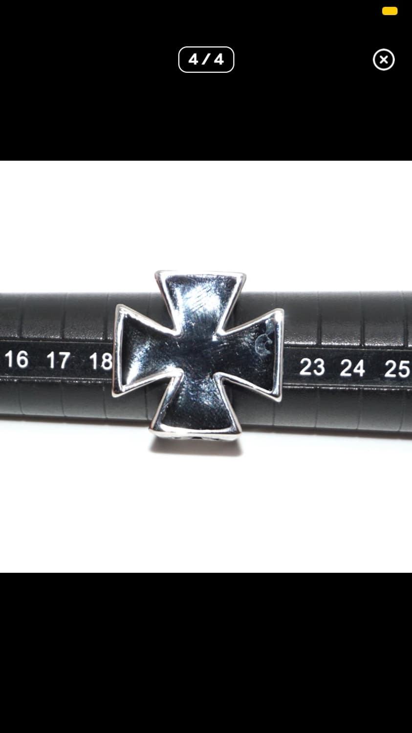 erd 맛 아이언 크로스 반지 팝니다 상품이미지1