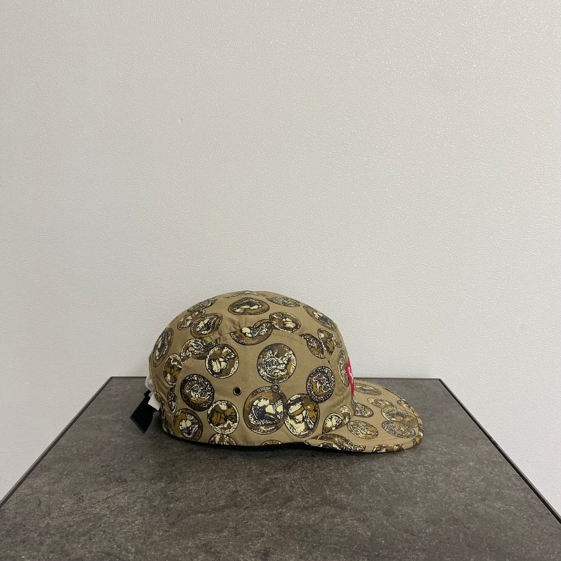 (OS) 슈프림 박스로고 캠프캡 모자 코인 탄 베이지 상품이미지3