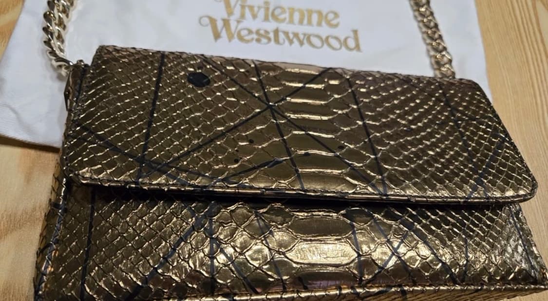 (새상품) 비비안웨스트우드 뱀피 체인백 상품이미지3
