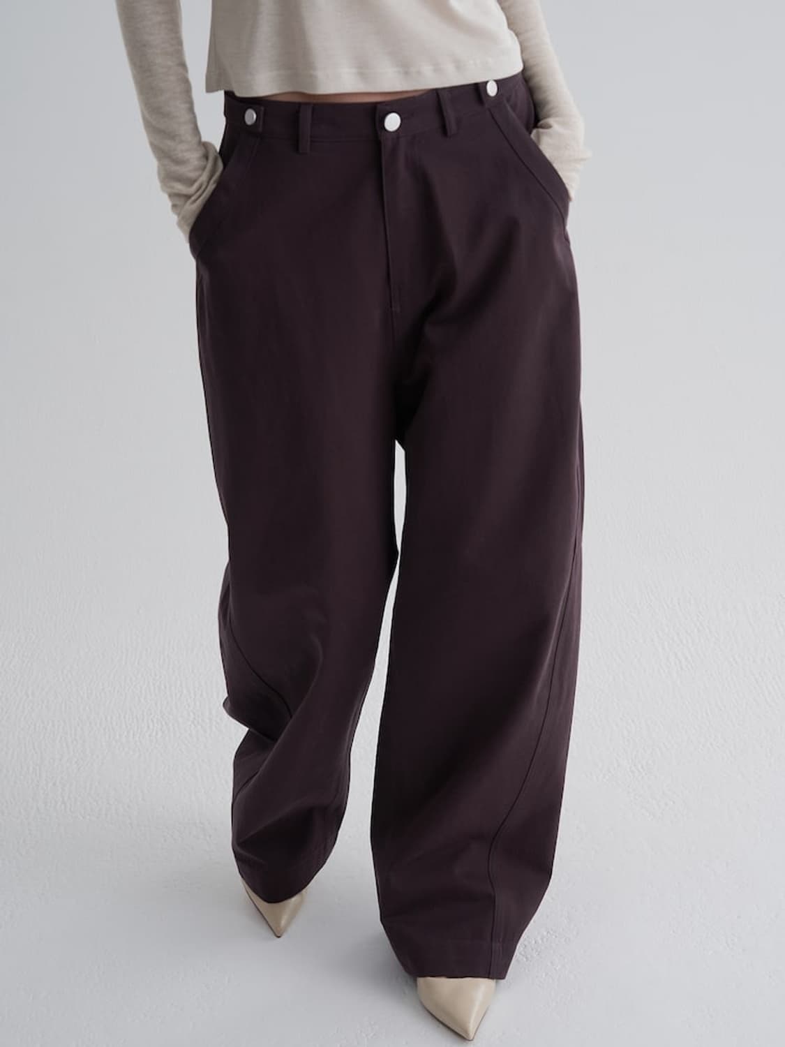 코튼트윌 워싱 팬츠  상품이미지4