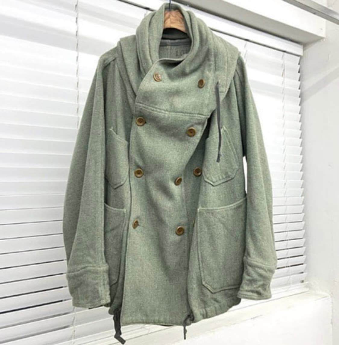 캐피탈 멜톤 울 링코트 상품이미지1