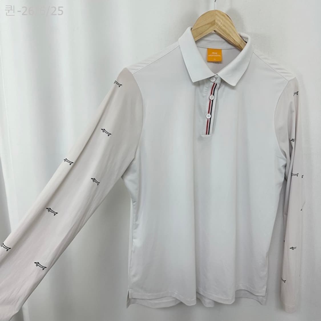 루이까스텔 여자 골프 얇은 긴팔티 스판 105 상품이미지3