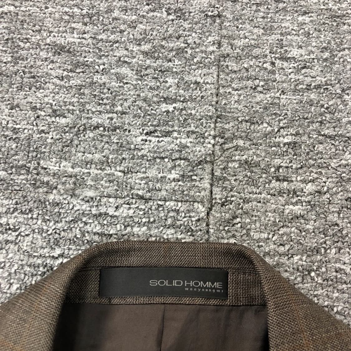 솔리드옴므 정품 블레이저 자켓 브라운 상품이미지3