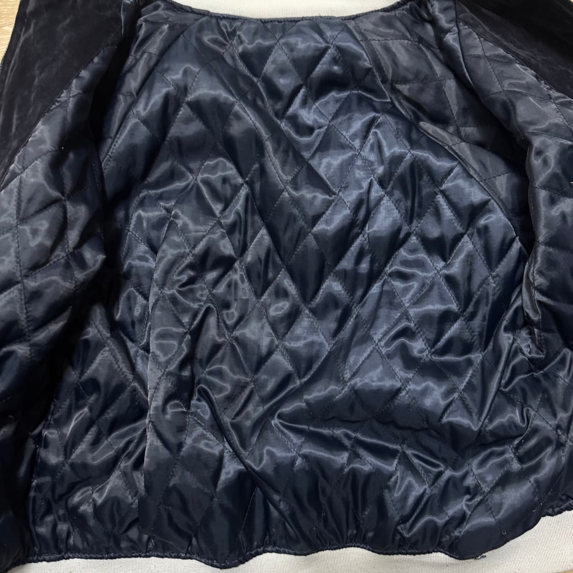 벨벳 누빔안감 용자수 스카잔 상품이미지6