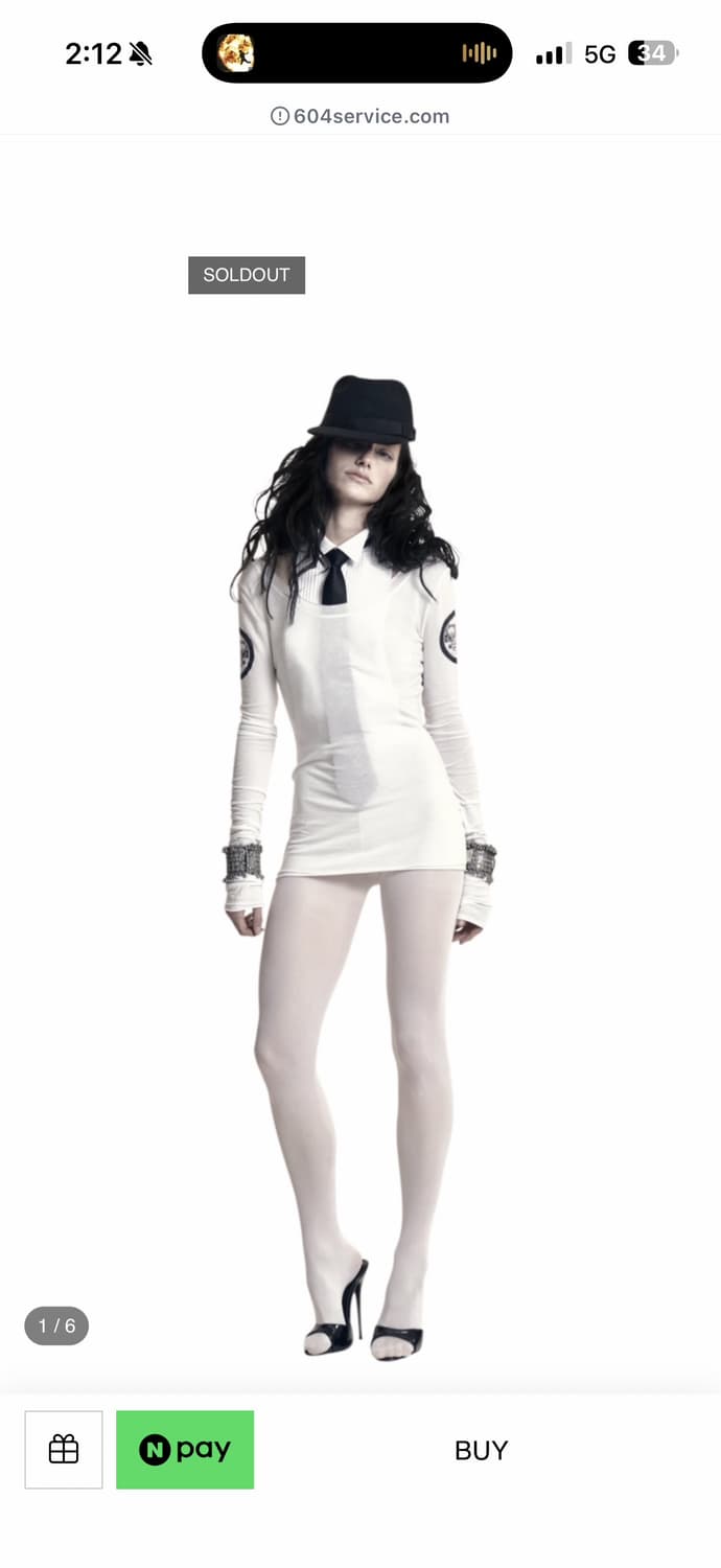 604서비스 GULP SLIM T-SHIRT 슬림 티셔츠 상품이미지1