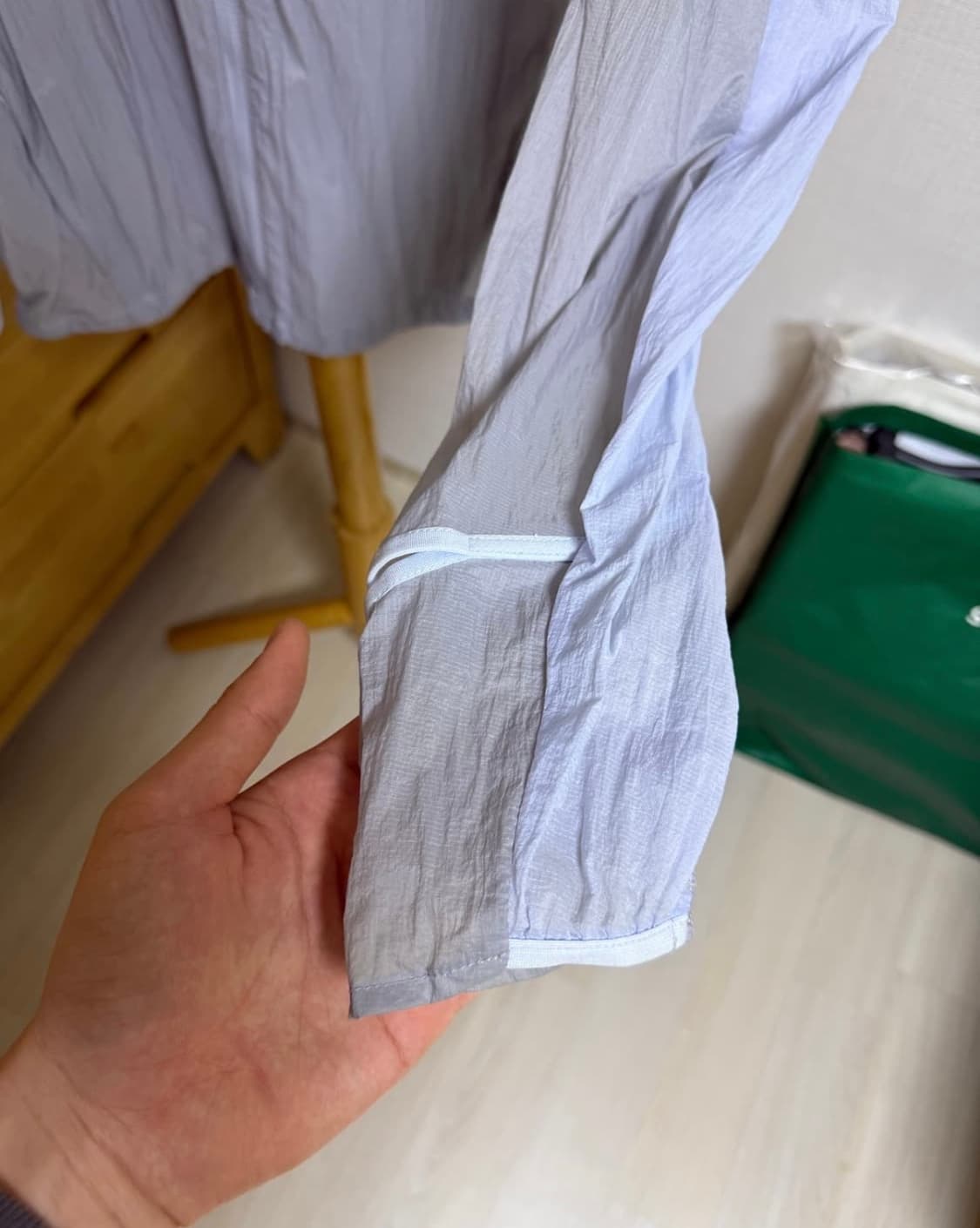 산산기어 에어 대쉬 자켓 라이트 그레이 24SS 상품이미지3