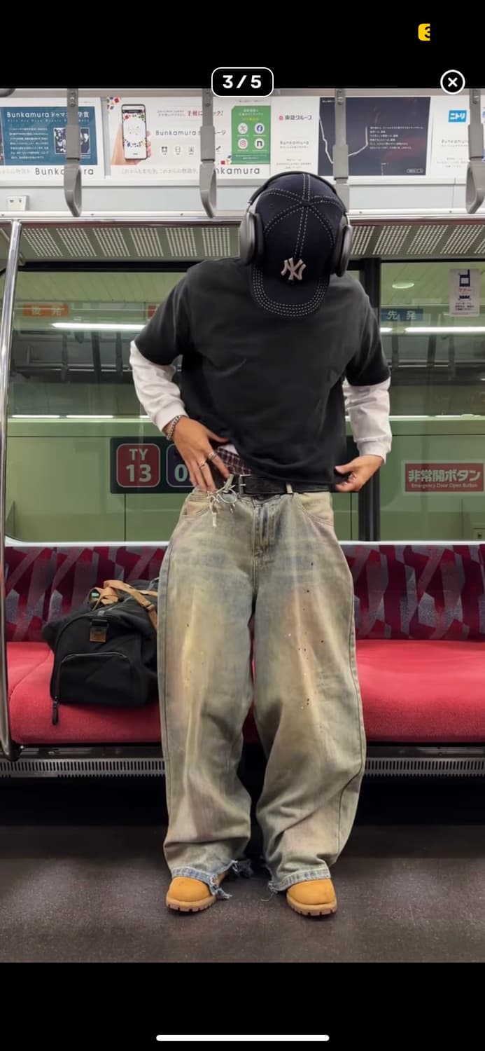 Menes Baggy Jeans 상품이미지3