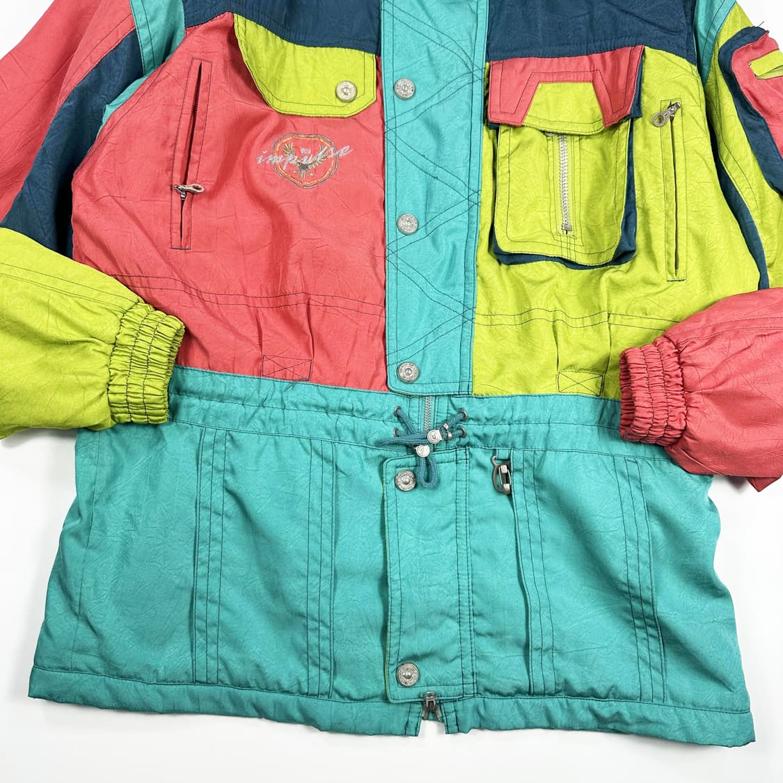 미즈노 재팬 레트로 배색 스키점퍼 자켓 (XXXL) 상품이미지3