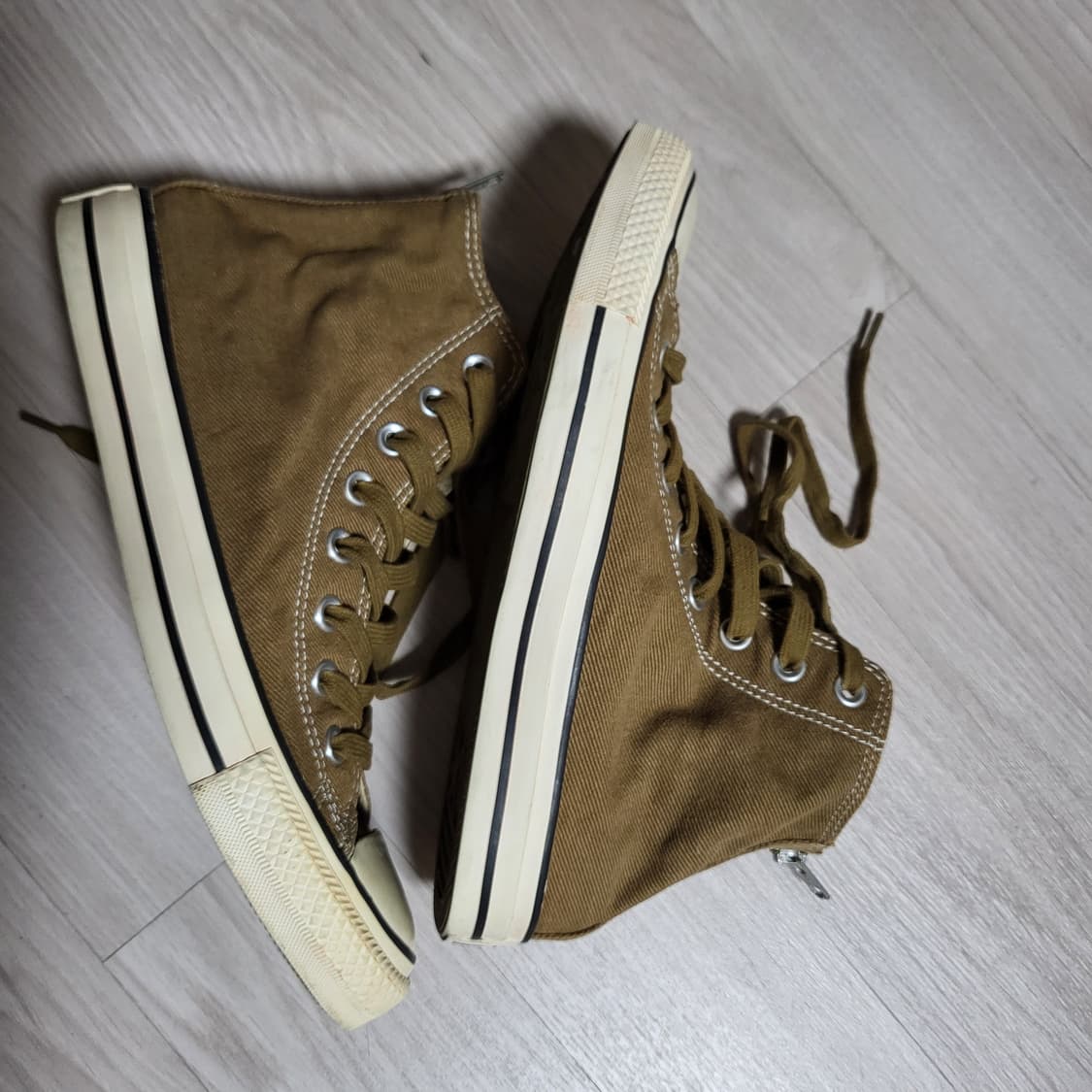 컨버스 척테일러 워시드 백집 브라운(260) 상품이미지2