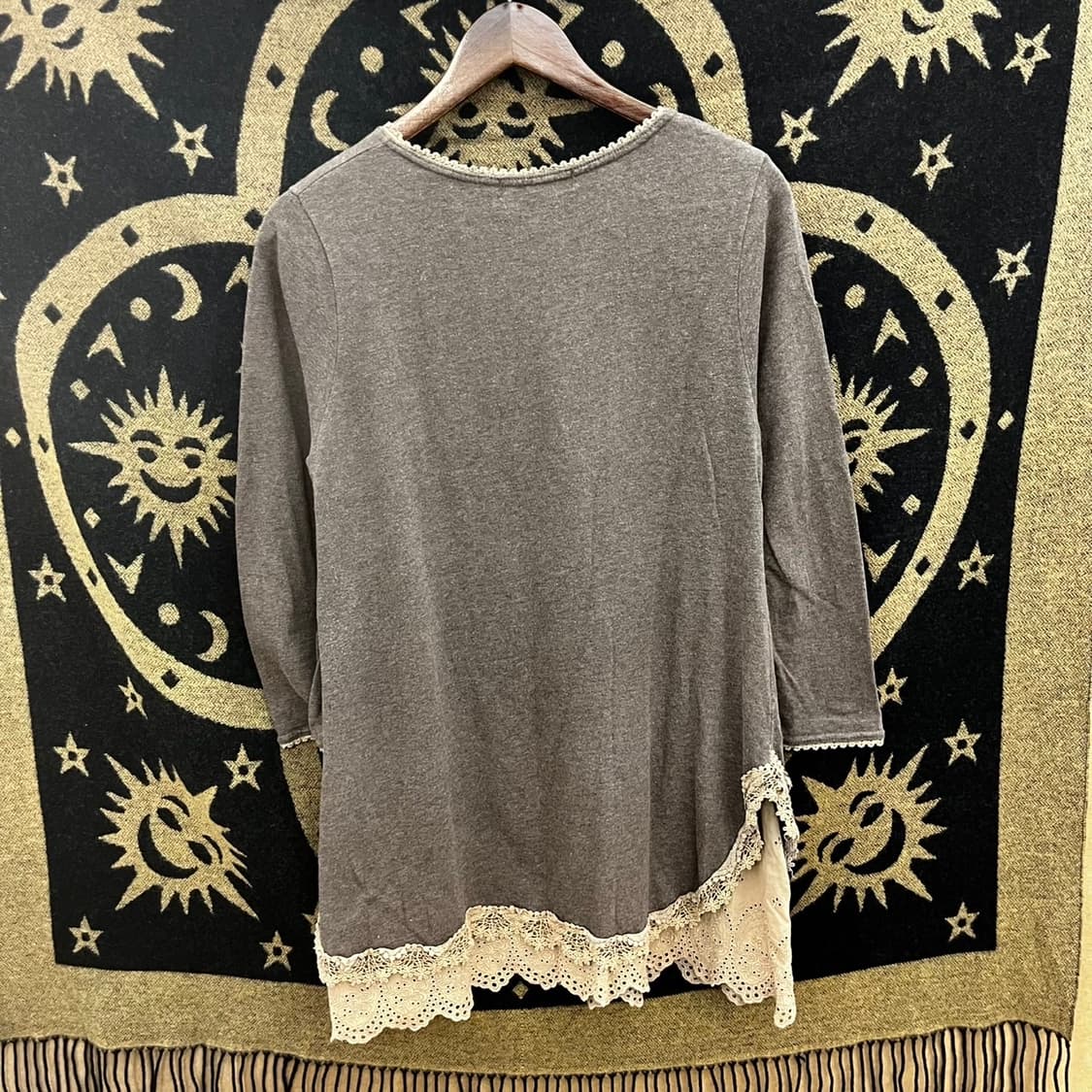 빈티지 오리엔탈 모리 보헤미안 레이스 아방핏 롱슬리브 K0103 상품이미지4