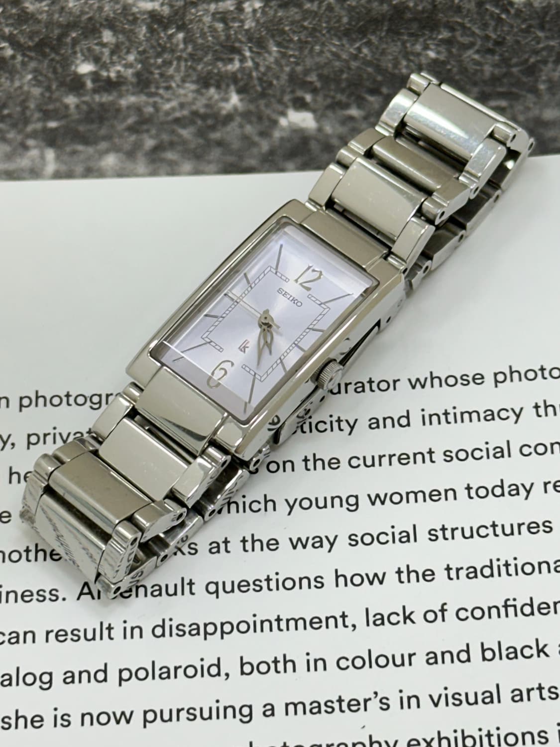 세이코 seiko 루키아 쿼츠 시계 상품이미지5