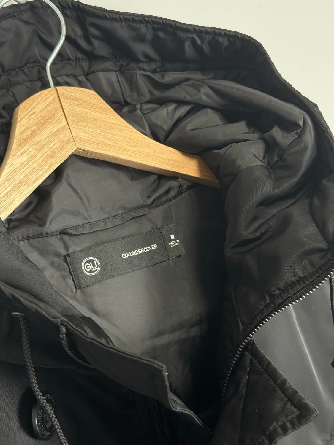 24FW GU X 언더커버 히트 패디드 컨버터블 코트 패딩코트 M 상품이미지4