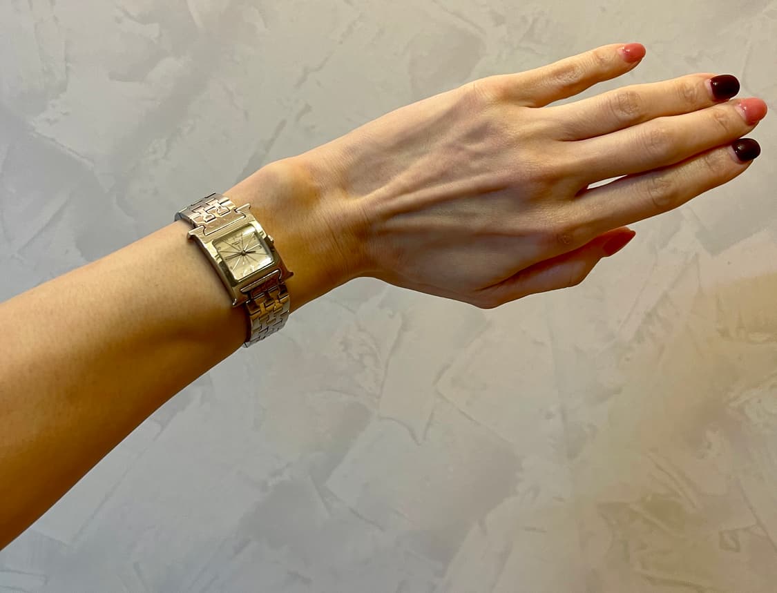 (정품 풀박)HERMES에르메스 H 아워 시계 /스몰사이즈 상품이미지5