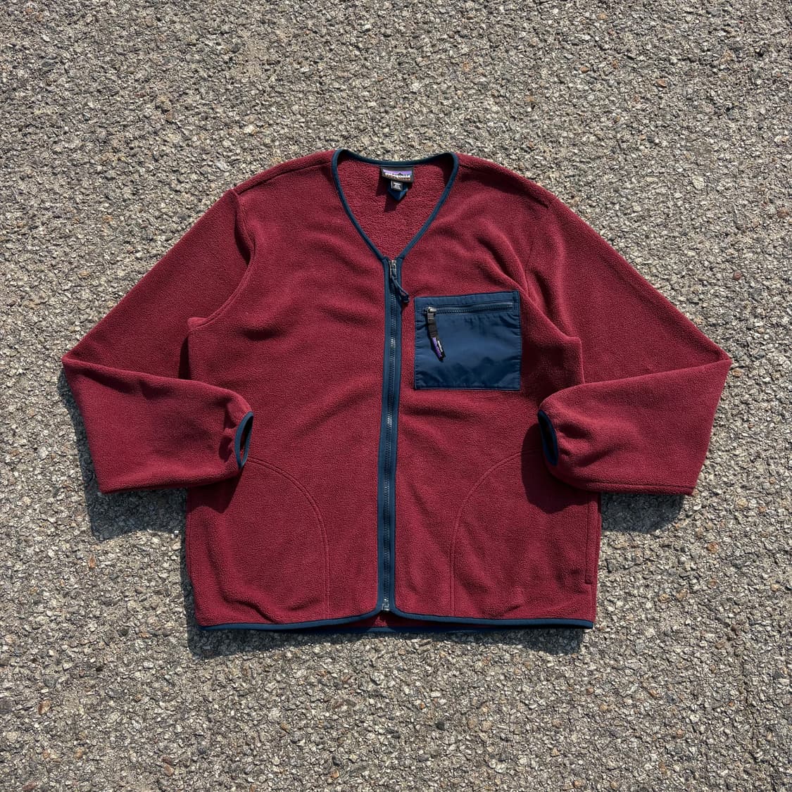 Patagonia 신칠라 세쿼이아 레드 플리스 가디건 상품이미지5