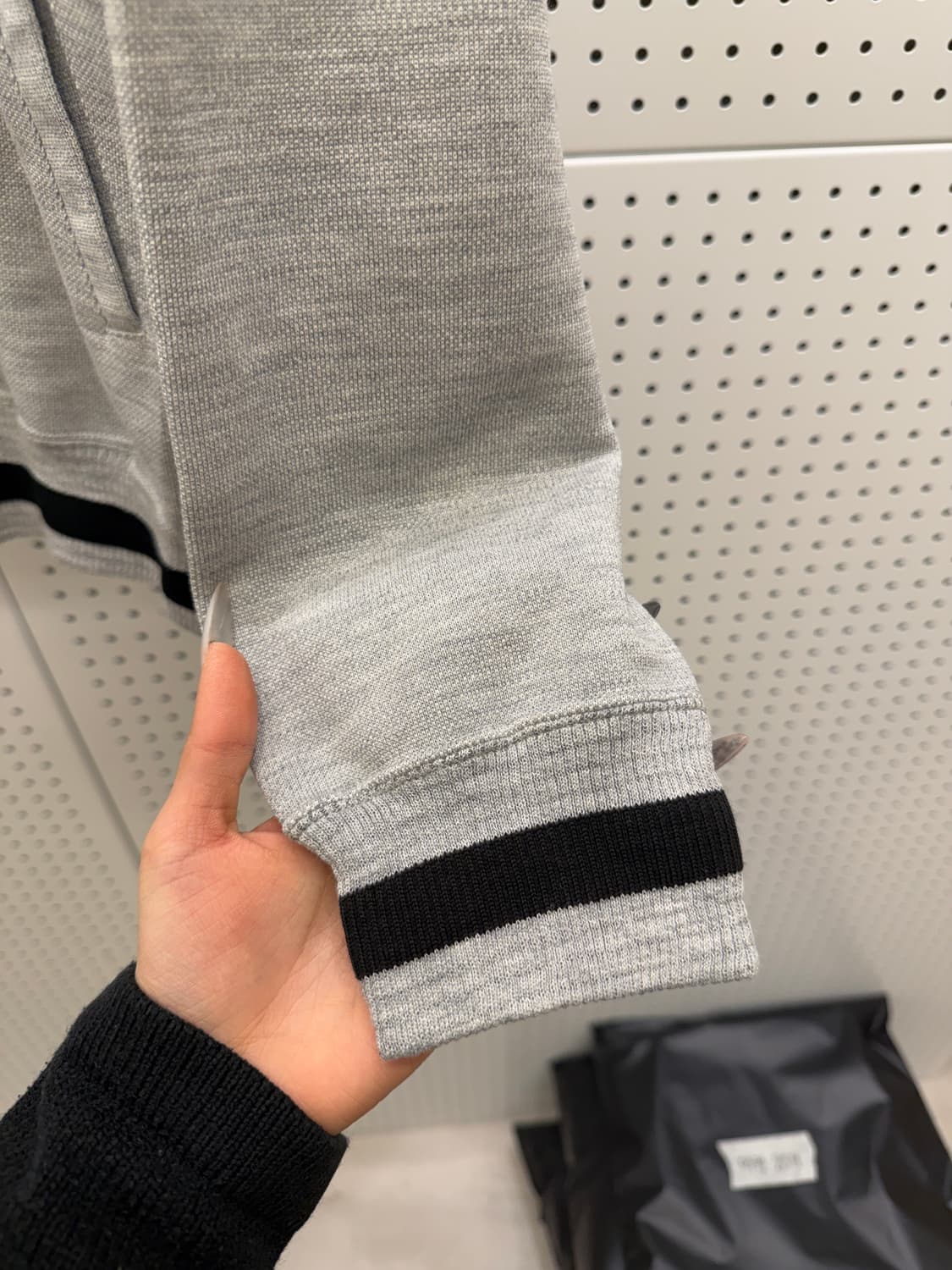 나이키 빈티지 로고 후드집업 그레이 U959 상품이미지4