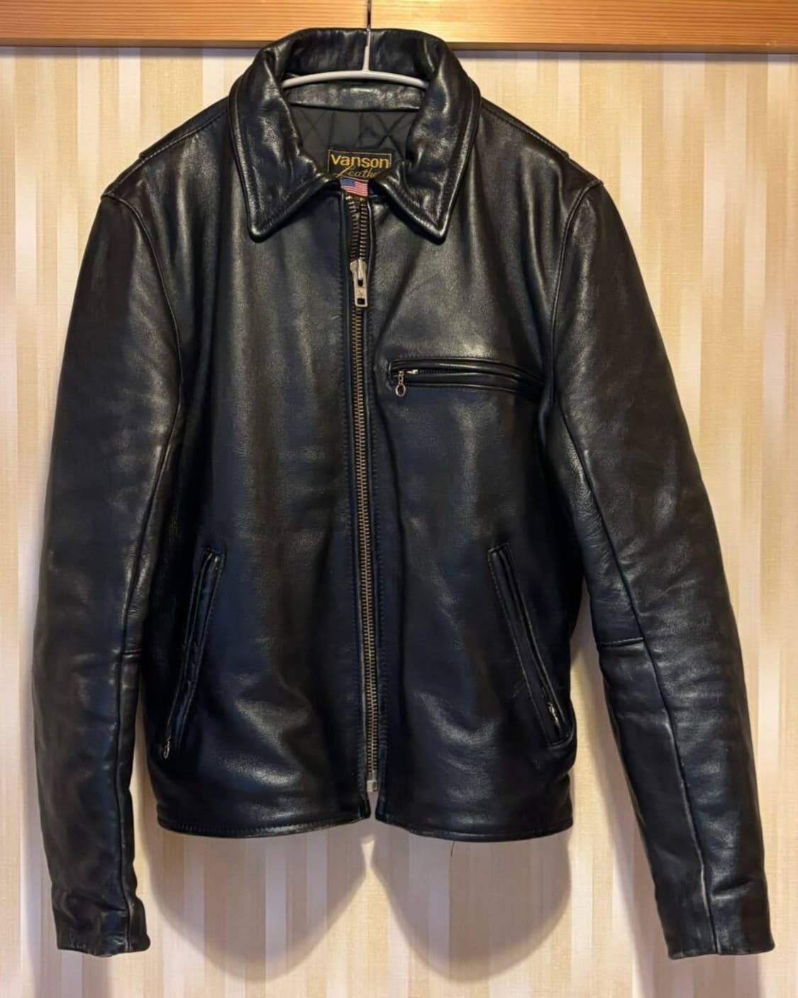Vanson Leathers 밴슨 9D 가죽 자켓 상품이미지1