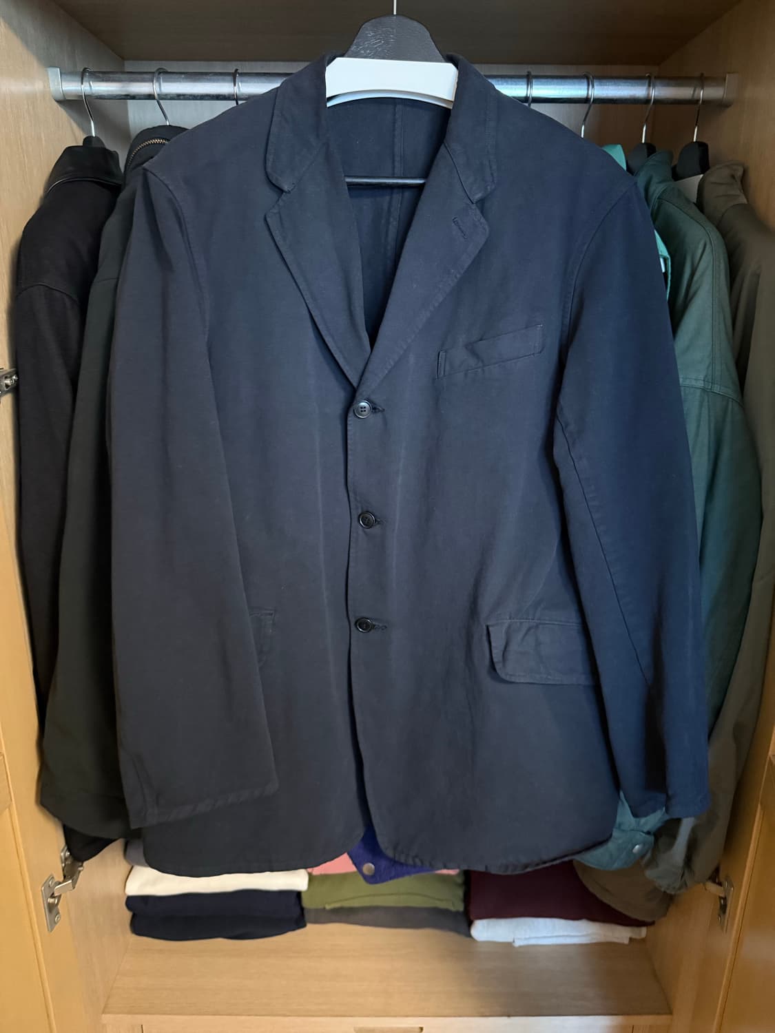 [1] 코모리 가먼트다이드 자켓 상품이미지1