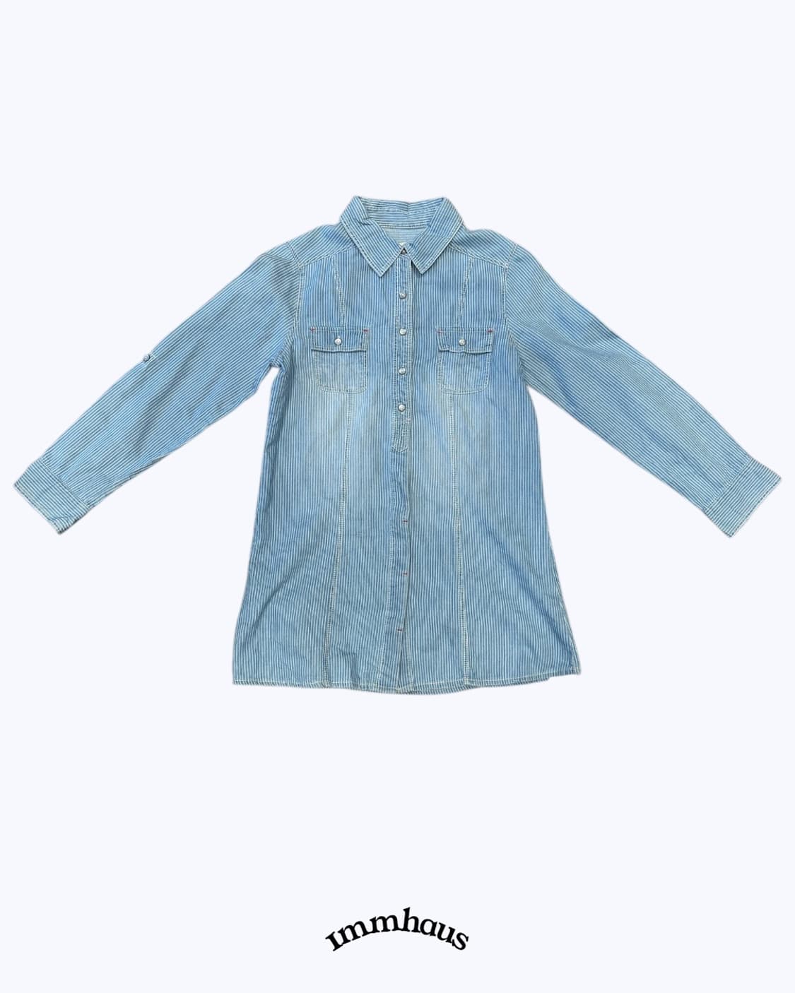 Slim Fit Striped Shirt 상품이미지3