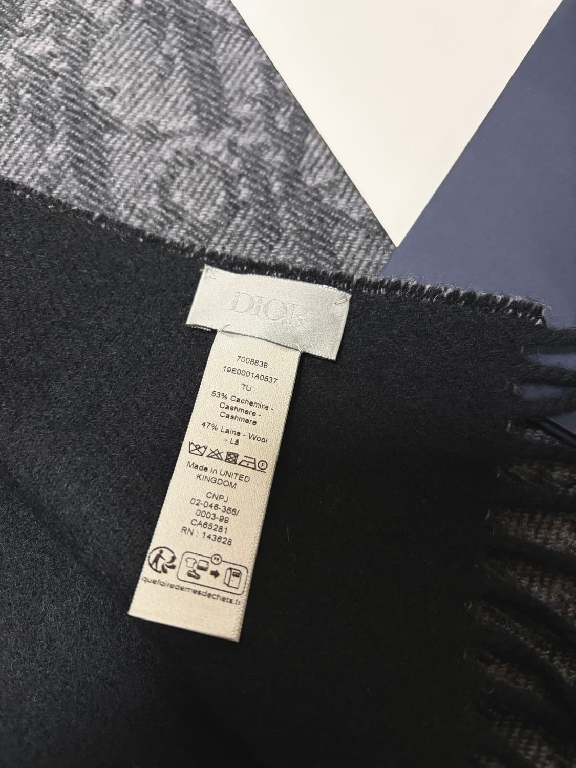 디올 오블리크 머플러 상품이미지4