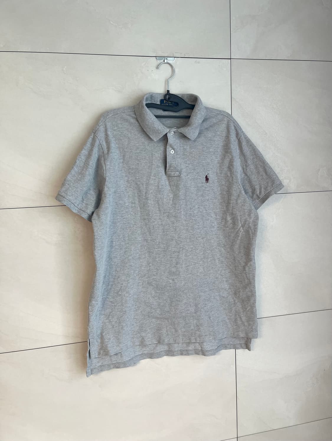 폴로 랄프로렌 포니 카라 PK 셔츠 그레이 (L size)  상품이미지2