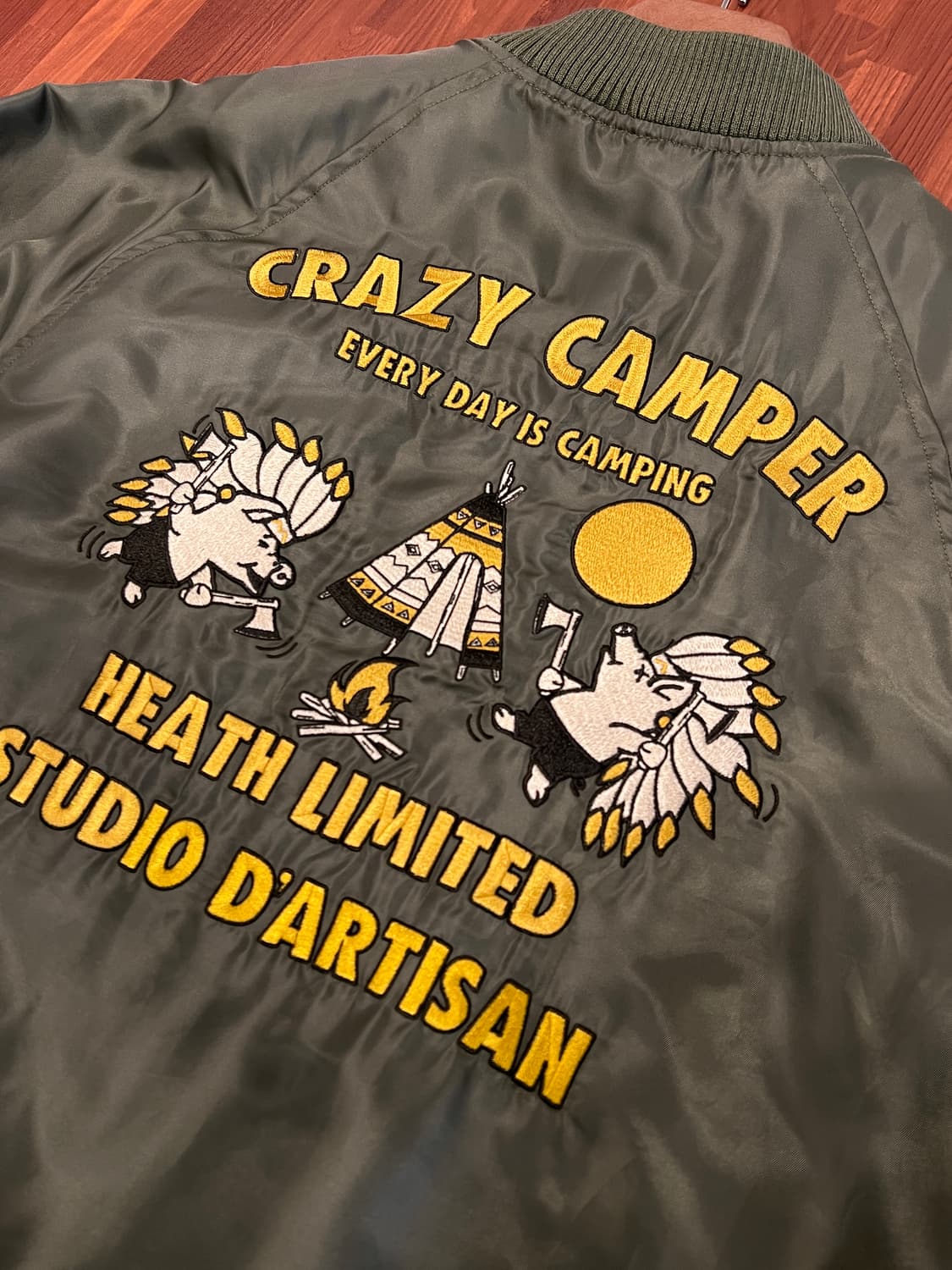 Studio D'artisan 스튜디오 다치산 CAMPER  봄버 자켓 상품이미지8