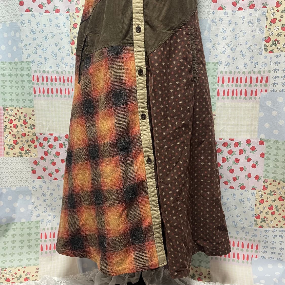 모리걸 체크원피스 세트 상품이미지8