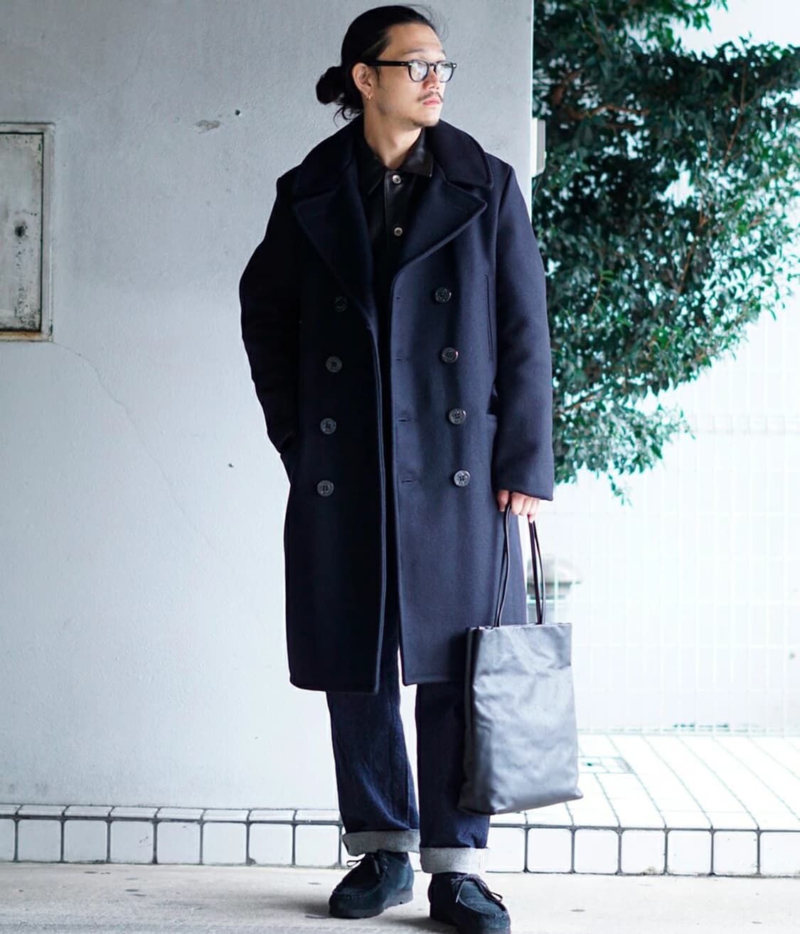 쇼트 714US 미해군 제독 롱 피코트 schott 아메카지워크웨어클래식 상품이미지7