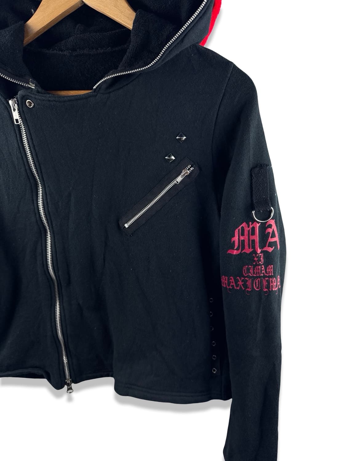 JPN 지뢰계 펑크 사선 집업2031 상품이미지4